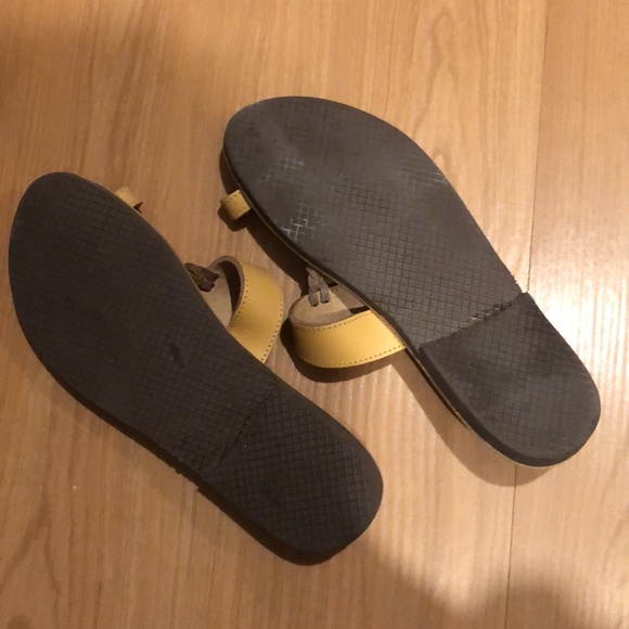 Leather sandals from Rhodos/ Greece fits size 7-8 - Picture 2 of 7